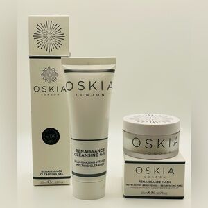 Oskia Renaissance Cleansing Gel and Mask duo ~ NIB